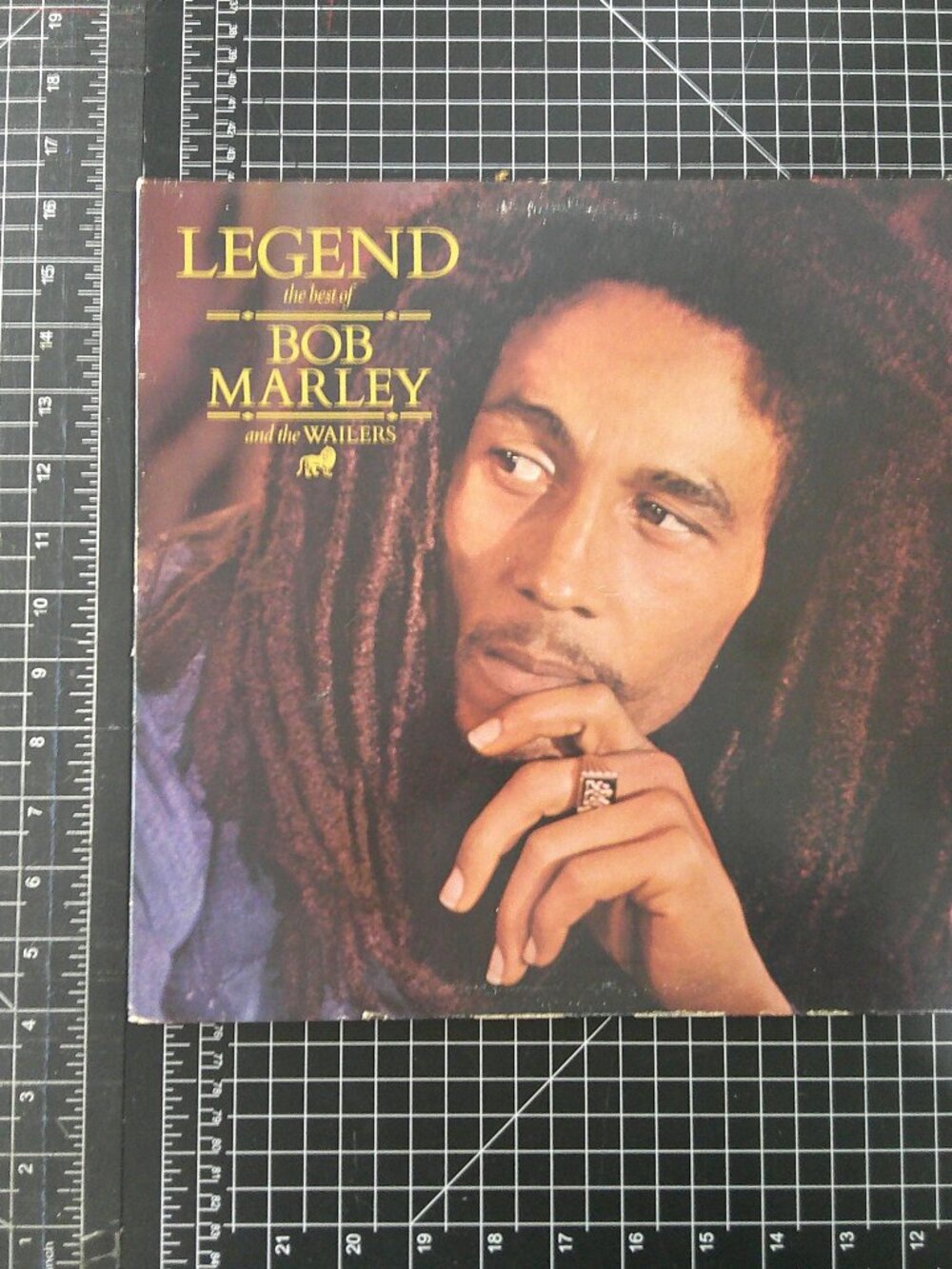 Legend The Best Of Bob Marley And The Wailers Record Lp 90169-1 Very Good Cond